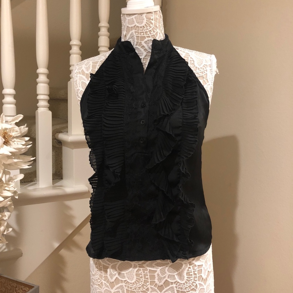 Ruffled halter top (2 for $15)